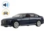 Металлическая машинка BMW i7 с инерционным механизмом, светом и звуком, Синий, 1:24 foto