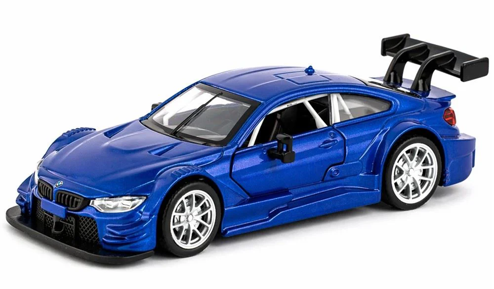image for Металлическая машинка BMW M4 DTM с инерционным механизмом 1:36, в асс. foto