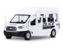 Металлическая машинка Ford Transit Полиция 1:52, асс. foto