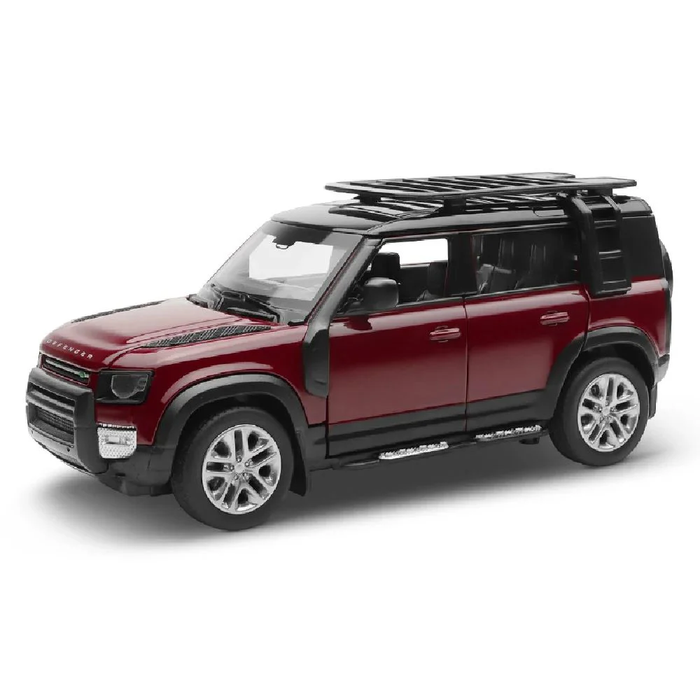 image for Металлическая машинка с инерционным механизмом Land Rover Defender 110 2020, масштаб 1:36, асс. foto
