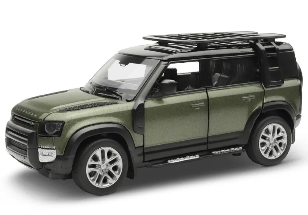 image for Металлическая машинка Land Rover Defender 110 2020 с инерционным механизмом, масштаб 1:32 foto