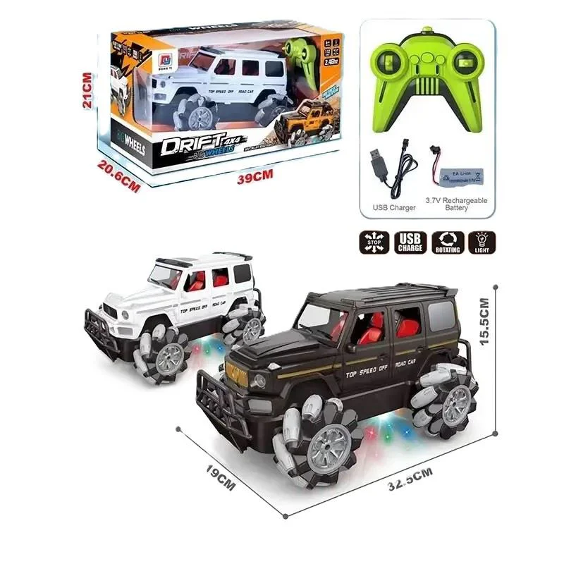 image for Masina cu radiotelecomanda Drift, acumulator USB si lumini, scara 1:12 foto