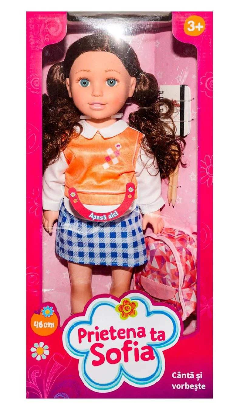 image for Papusa Sofia inteligenta: Cinta si vorbeste (Ro), 46 см foto