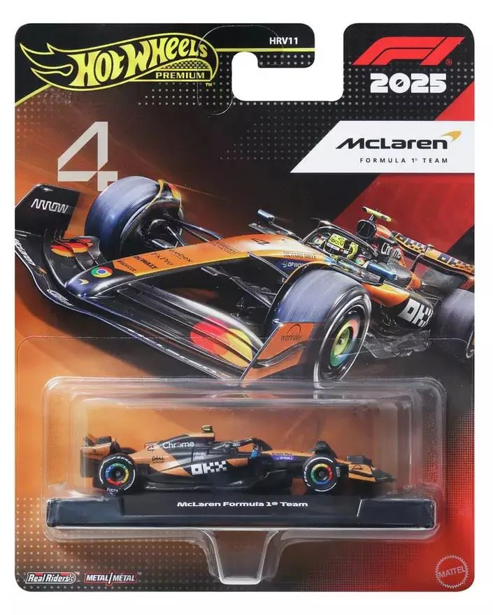 image for Masinuta de colectie Hot Wheels Formula 1 Lando Norris, 1:64 foto