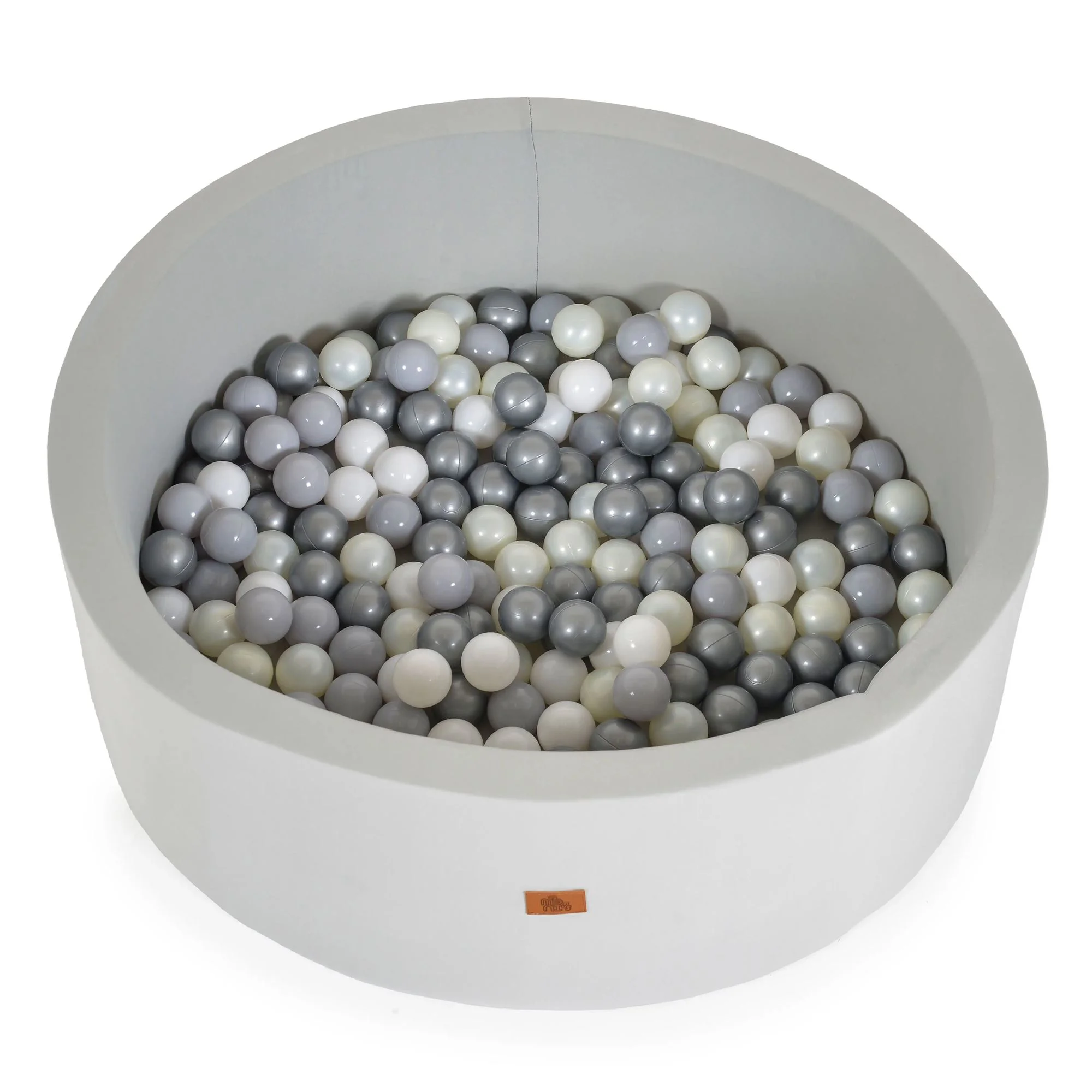 image for Tarc pentru copii Moni Balls Grey cu 200 bile foto