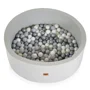 Tarc pentru copii Moni Balls Grey cu 200 bile foto