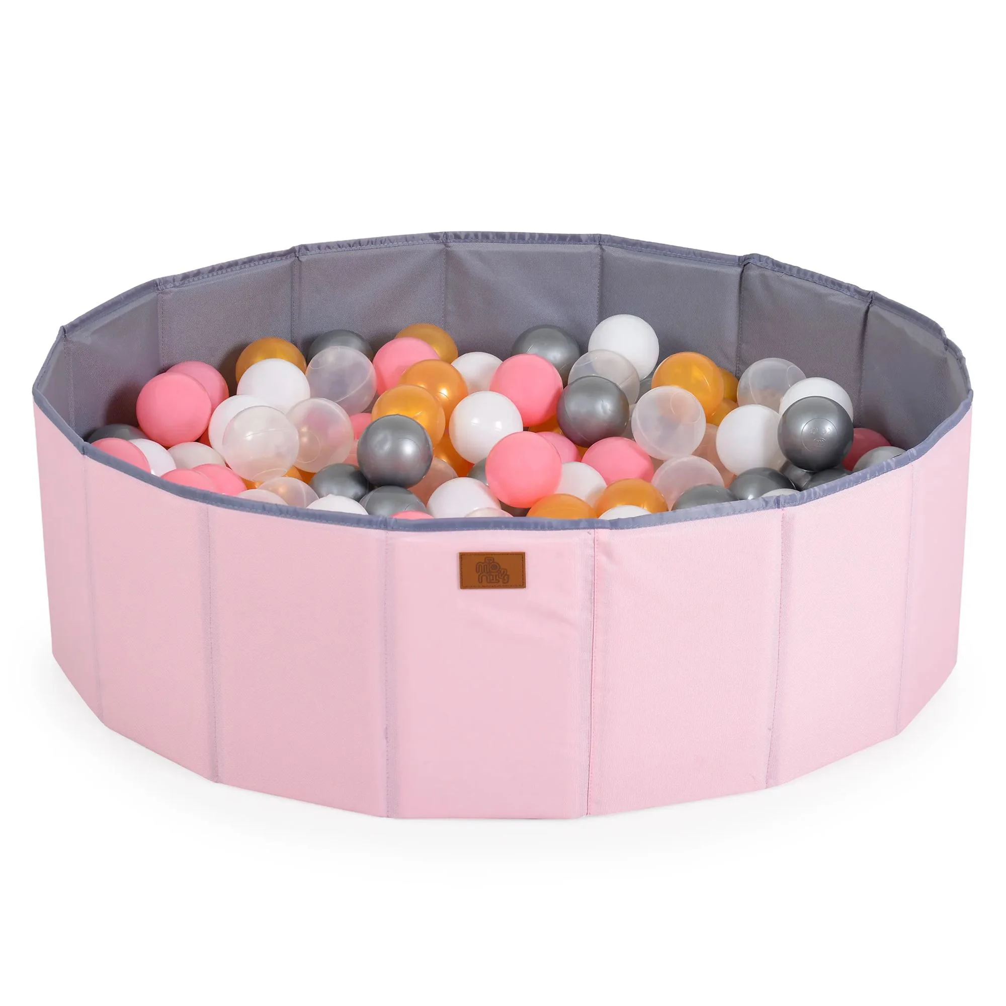 image for Tarc de joaca Moni Melo Pink, 90 bile foto