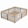Tarc pliabil Moni GameZone Basic Beige, 150x200 cm foto
