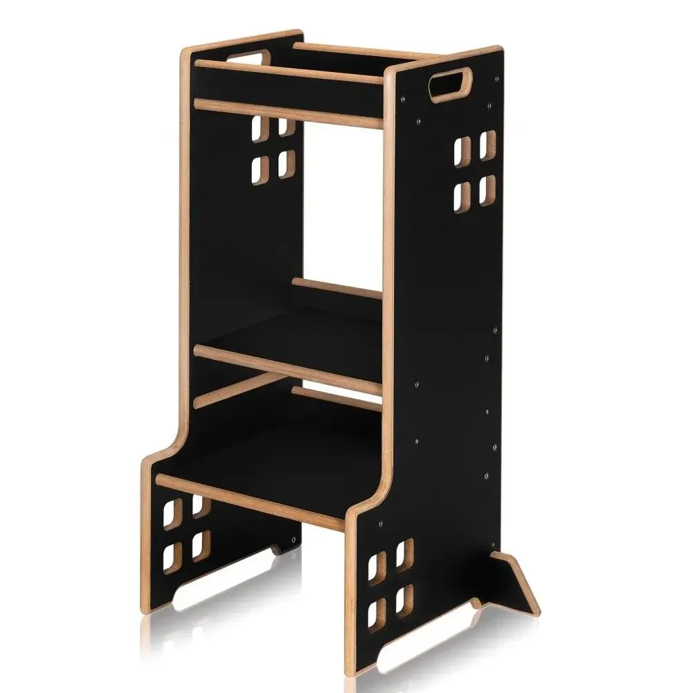 image for Turn Montessori 2in1 Lionelo Cass Black Onyx foto