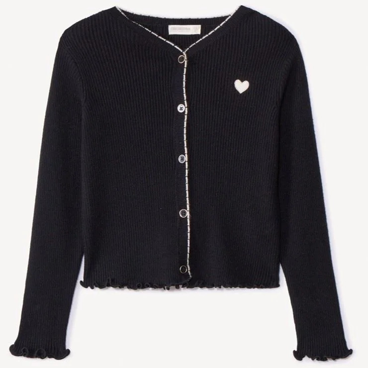 image for Orchestra Cardigan tricotat cu broderie foto