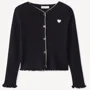 Orchestra Cardigan tricotat cu broderie foto
