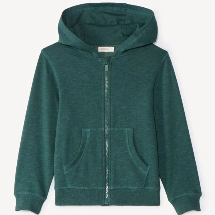image for Orchestra Hanorac din fleece cu gluga Dark Green foto