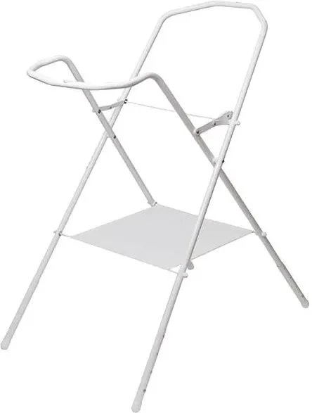 image for Металлическая подставка  для ванночки Maltex Leo White, 100 см foto