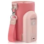 Incalzitor portabil pentru biberoane Lionelo Thermup Go Evo Coral Pink foto