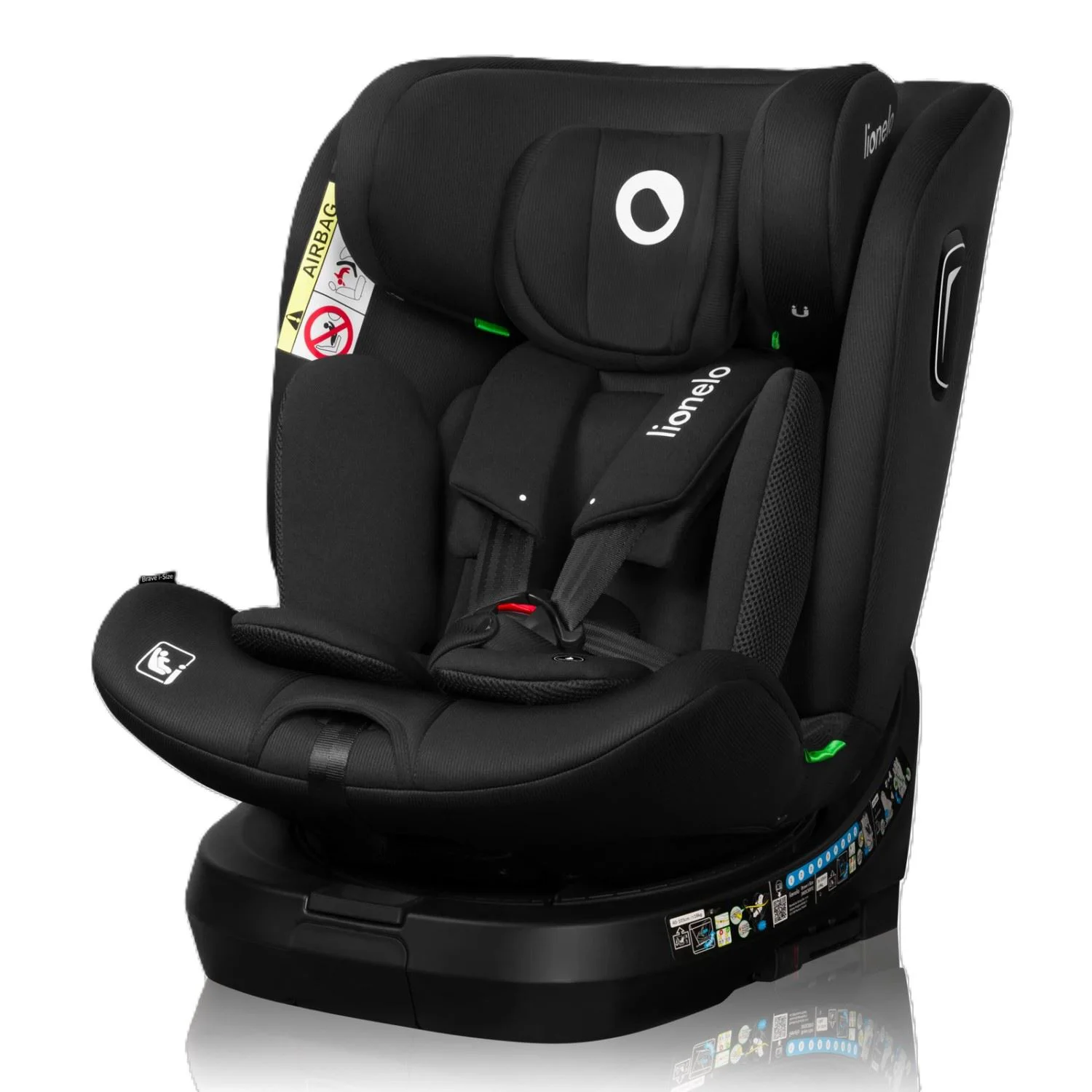 image for Автокресло 0-36 кг (I-Size) Lionelo Brave Black Carbon foto