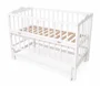 Детская кроватка с маятником Kuzea Anastasia-2 White foto