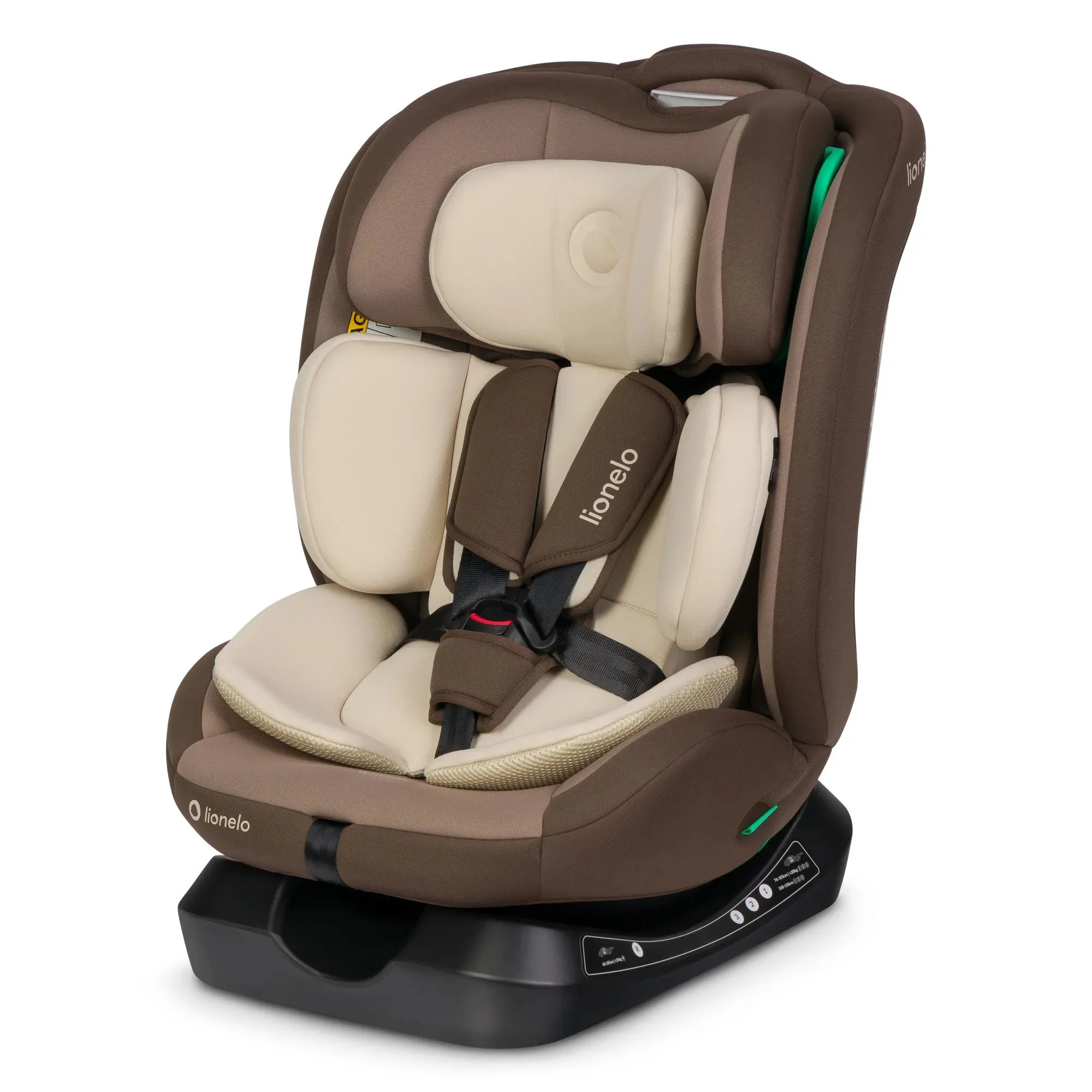 image for Scaun auto 0-36 kg i-Size Lionelo Aart Beige Chocolate foto