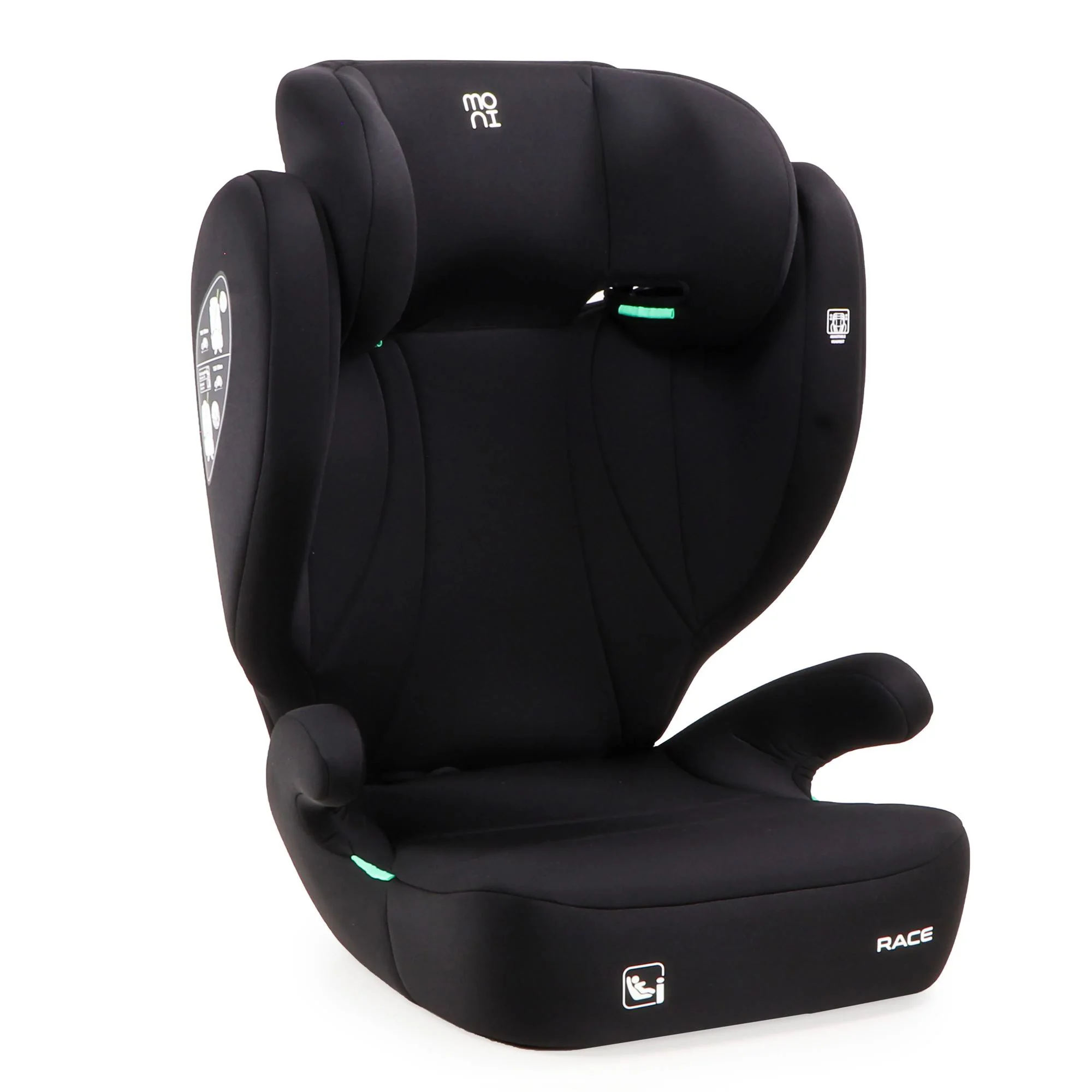 image for Scaun auto 100-150 cm i-Size Moni Race Cosmo Black foto