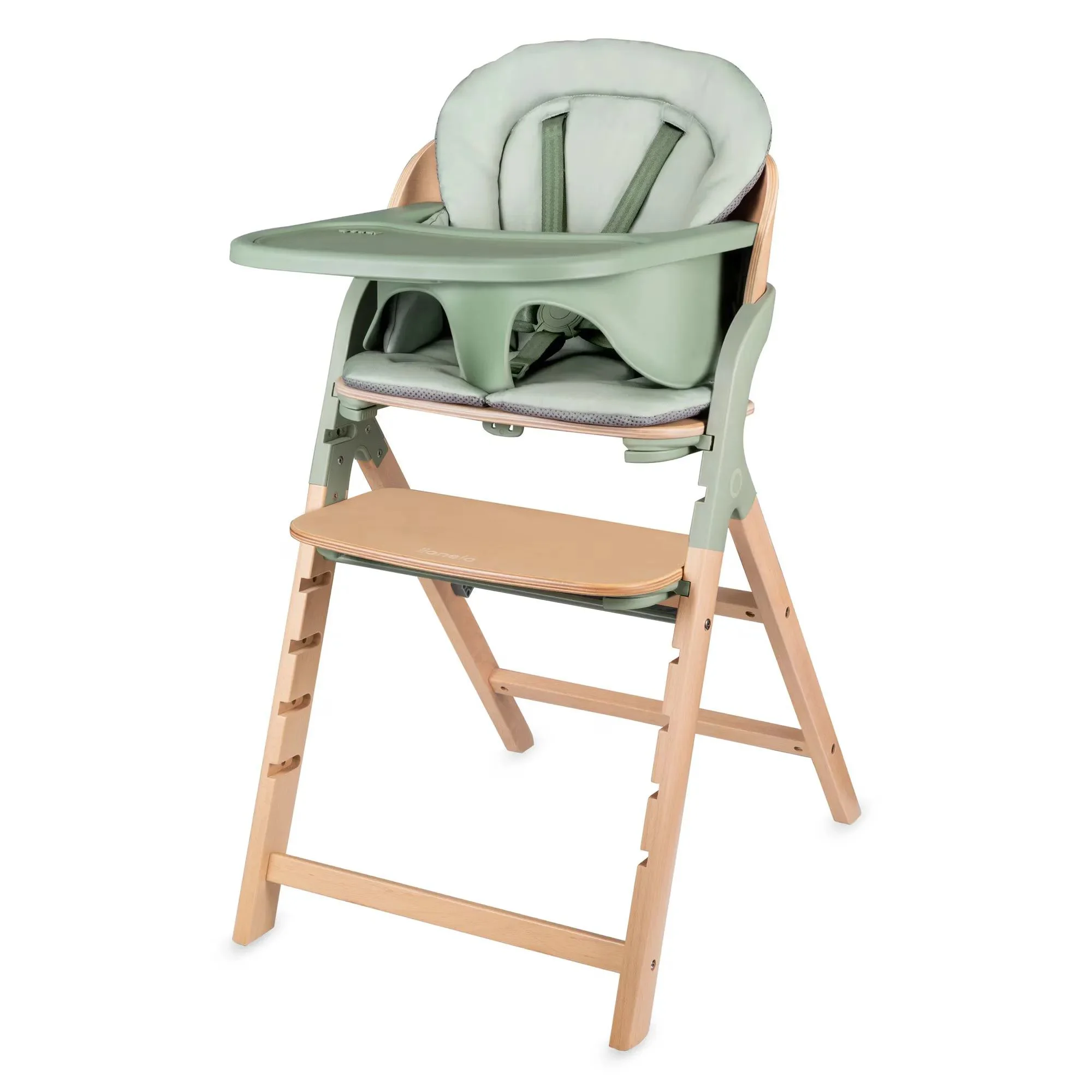 image for Scaun de masa 3 in 1 Lionelo Megan Green Wood foto