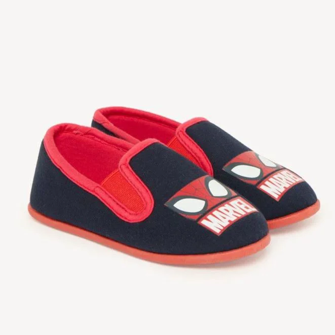 image for Saxo Blues Papucei cu imprimeu Spiderman Navy foto