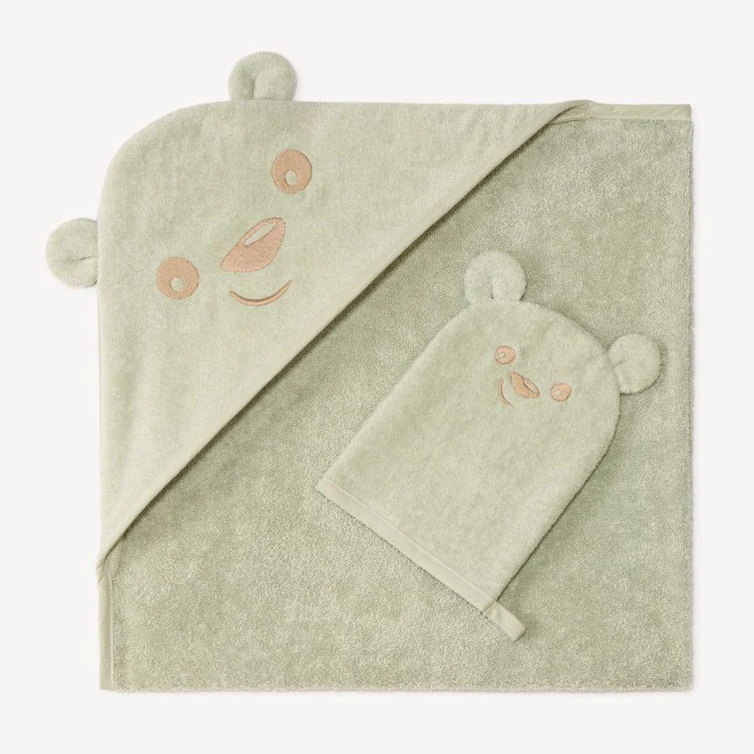 image for Orchestra Полотенце с капюшоном и рукавичкой Teddy foto