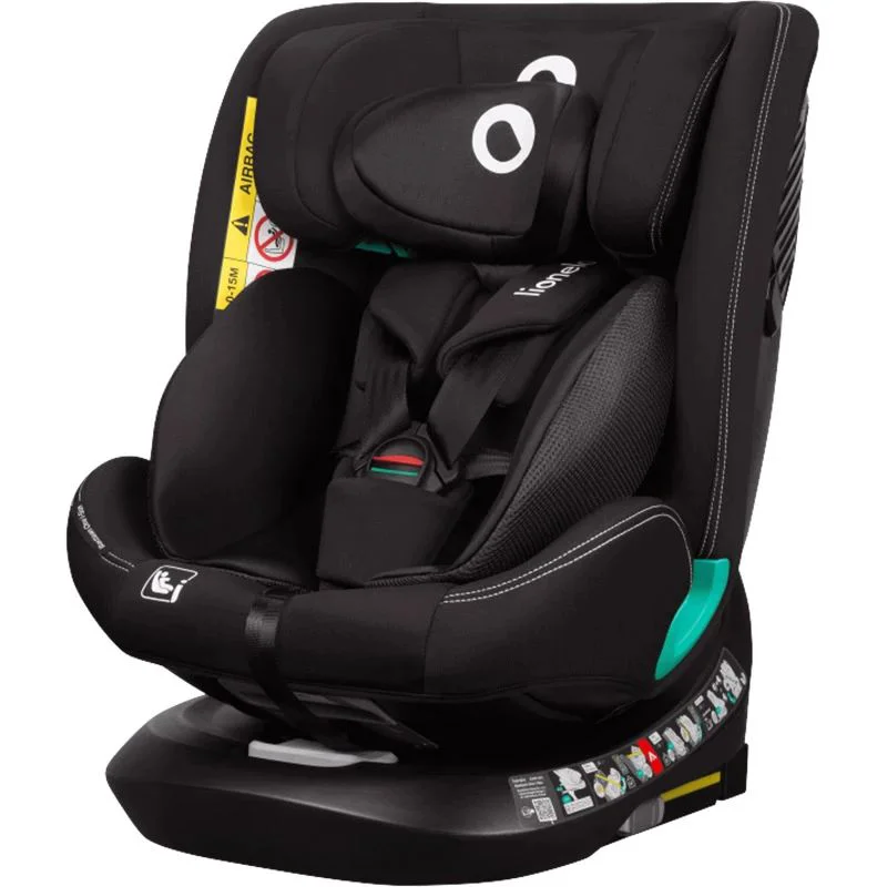 image for Автокресло 40-150 см i-Size ISOFIX Lionelo Bastiaan One Black foto
