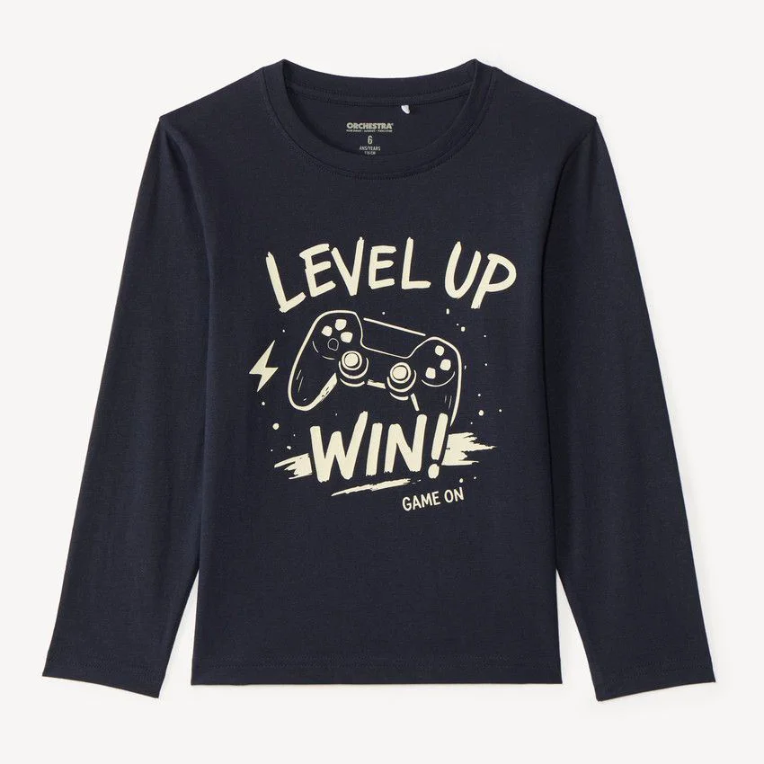 Orchestra Bluza cu maneca lunga Level Up foto