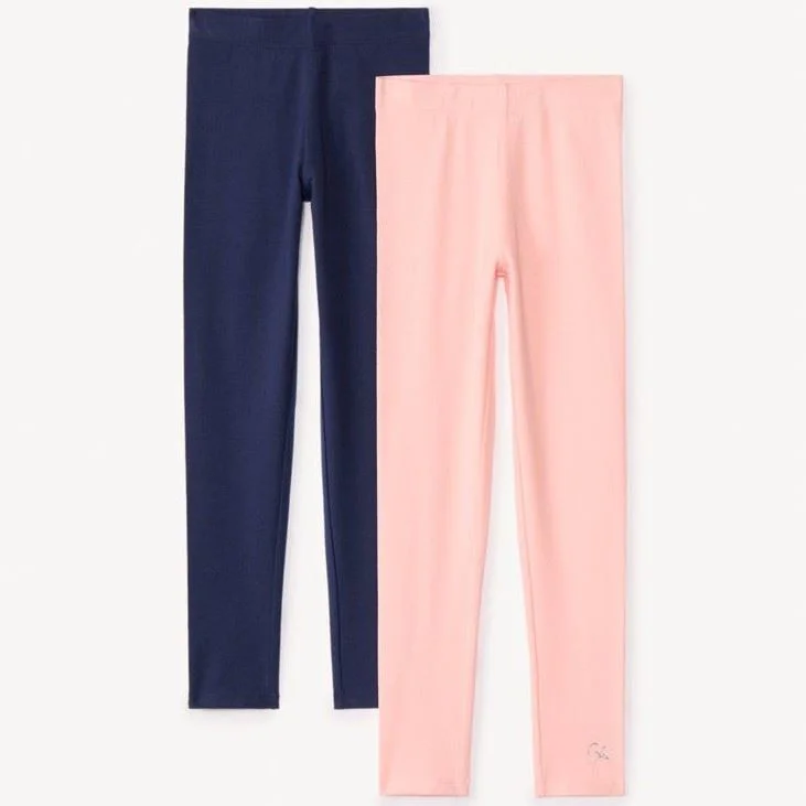 Orchestra Set 2 perechi de colanti Navy & Pink foto