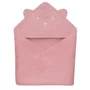 Полотенце с капюшоном из муслина Lionelo Pink Baby, 80x80 см foto