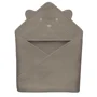 Детское муслиновое полотенце с капюшоном Lionelo Beige Capuccino, 80x80 см foto