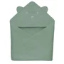 Полотенце с капюшоном из муслина Lionelo Green Forest, 80x80 см foto