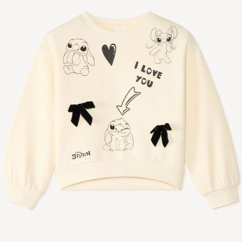 Orchestra Bluza din molton Stitch cu fundite foto