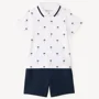 Orchestra Set 2 piese Palms - tricou polo si pantaloni scurti foto