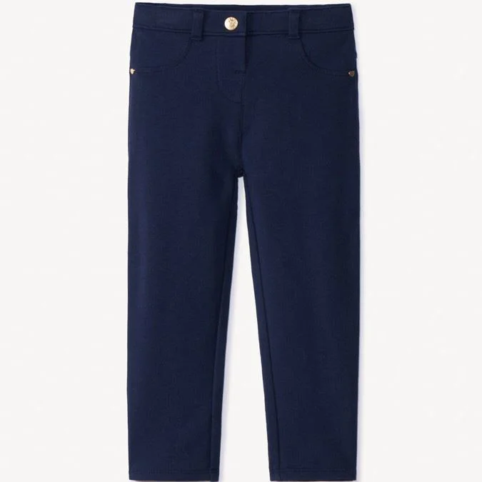 image for Orchestra Pantaloni slim din molton Navy foto