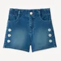 Orchestra Pantaloni scurti din denim cu broderie florala foto