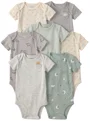 Carter's Set 7 body cu maneca scurta Dreamy Sheep foto