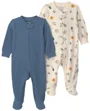Carter's Set 2 pijamale cu talpa Sporty foto
