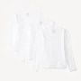 Orchestra Set 3 bluze cu maneca lunga White foto
