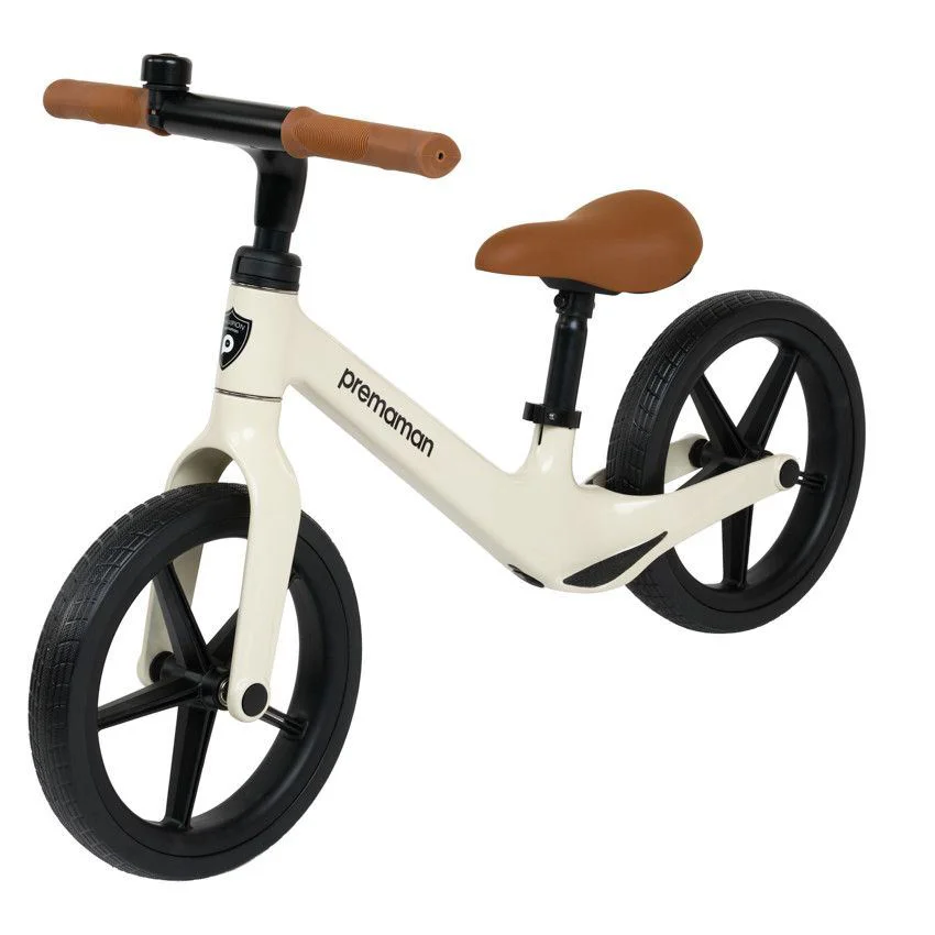 image for Bicicleta fara pedale Premaman Ecru foto