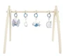 Набор из 4 подвесных игрушек для центра активности Premaman Tiny Flowers foto