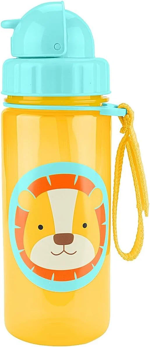 image for Бутылочка с трубочкой Skip Hop Zoo Lion foto