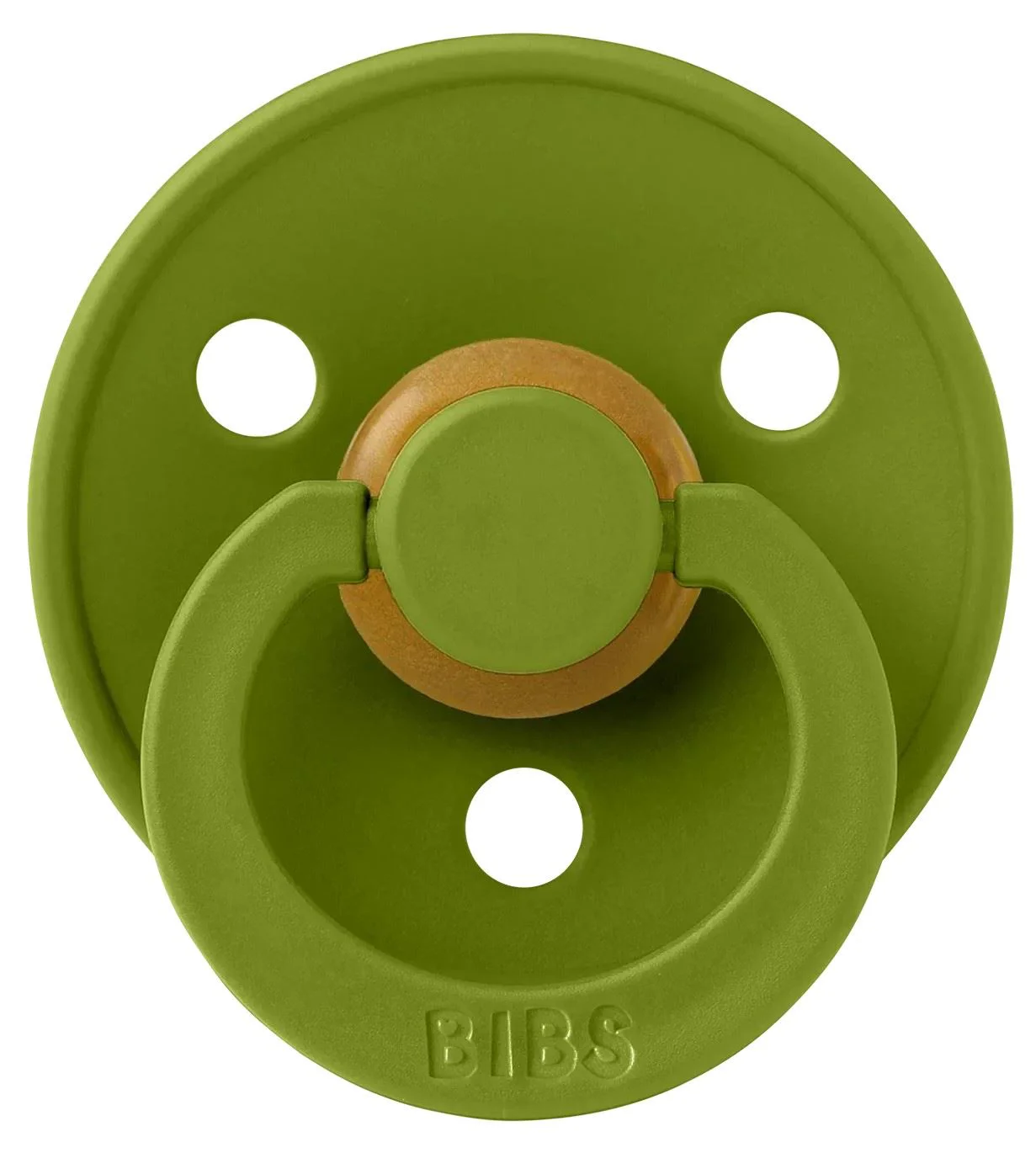 Suzeta rotunda din latex BIBS Colour Wasabi (0-6 luni) foto