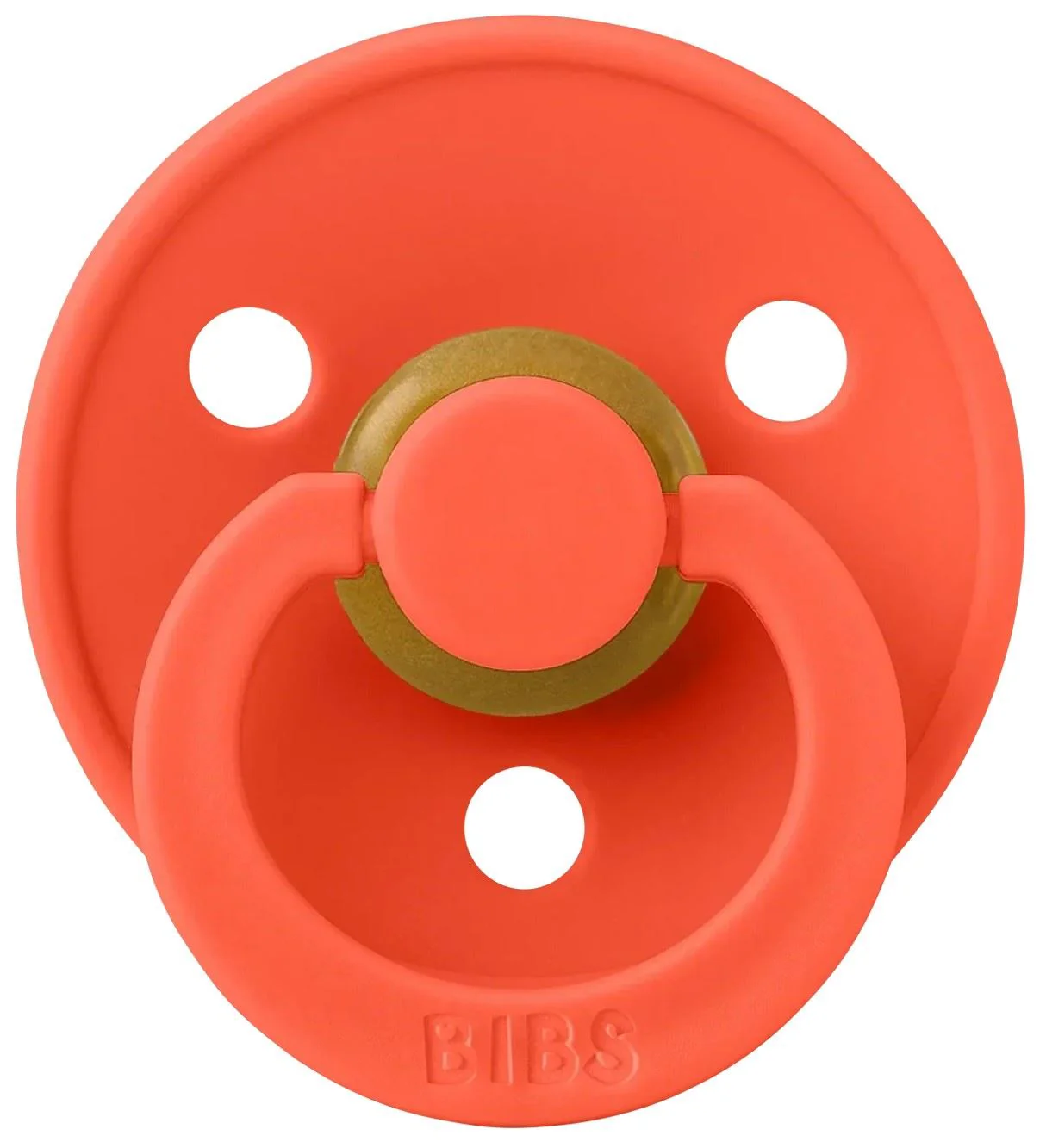 Suzeta rotunda din latex BIBS Colour Tango (0-6 luni) foto