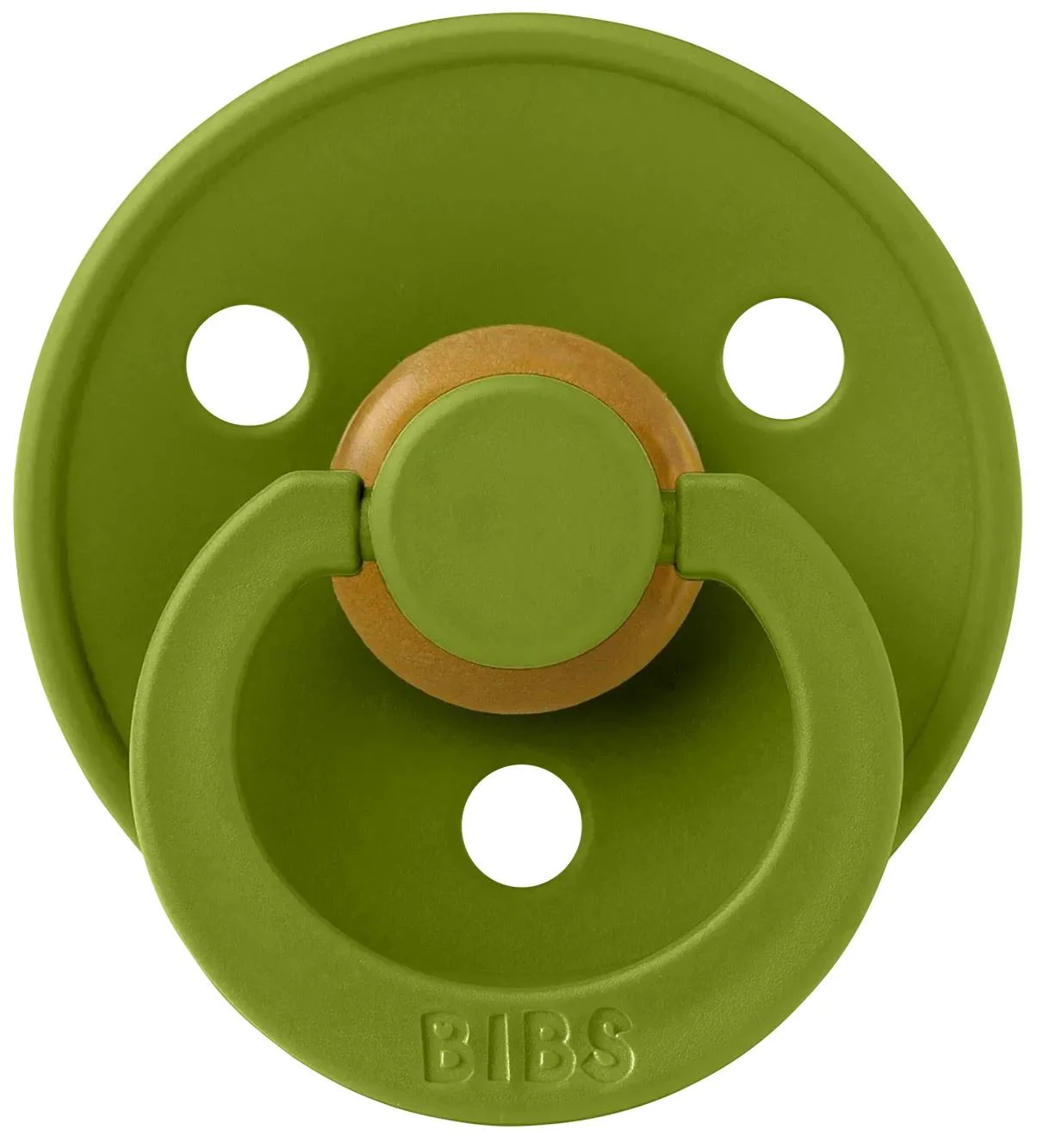 Suzeta rotunda din latex BIBS Colour Wasabi (6-18 luni) foto
