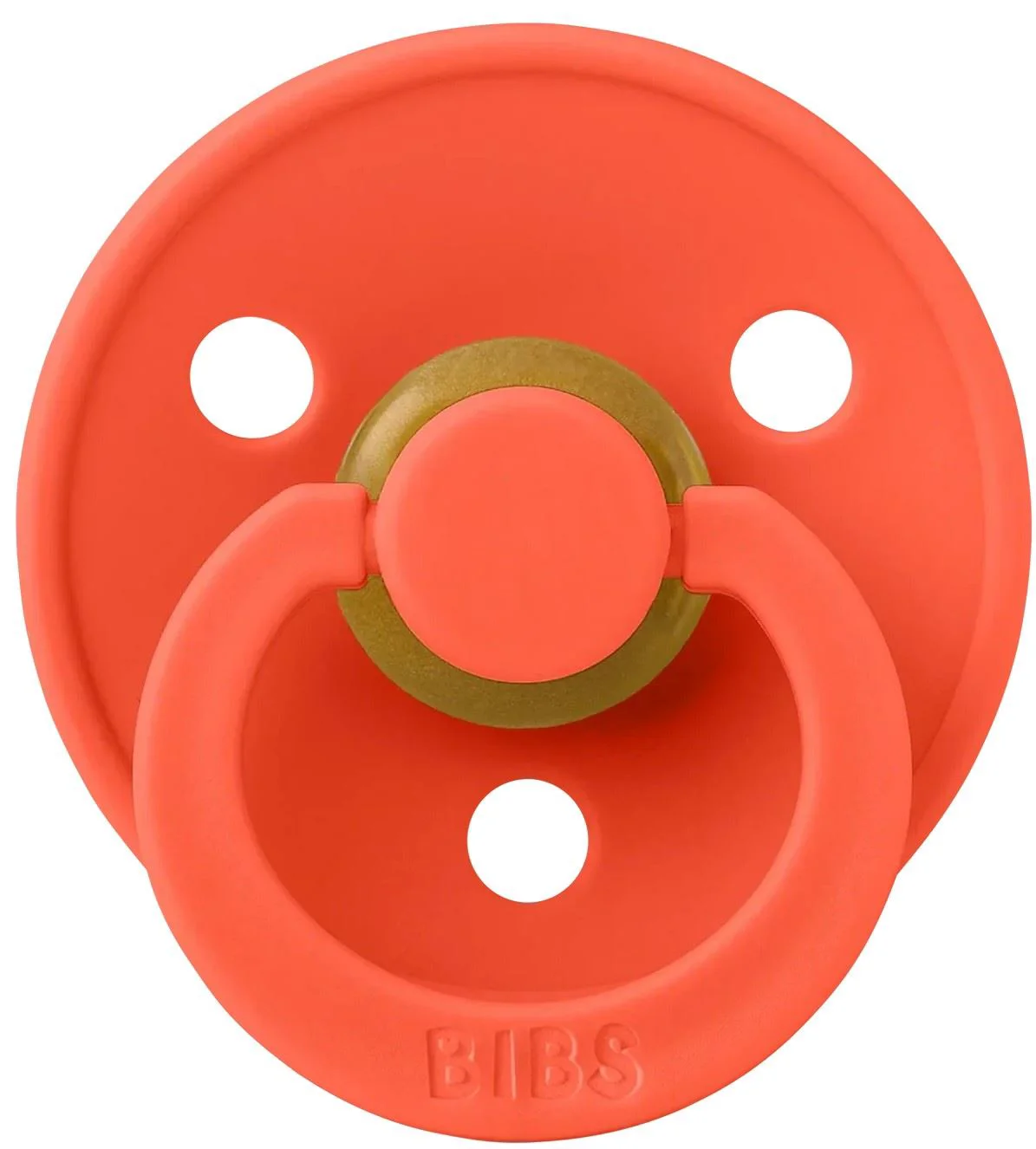 Suzeta rotunda din latex BIBS Colour Tango (18-36 luni) foto