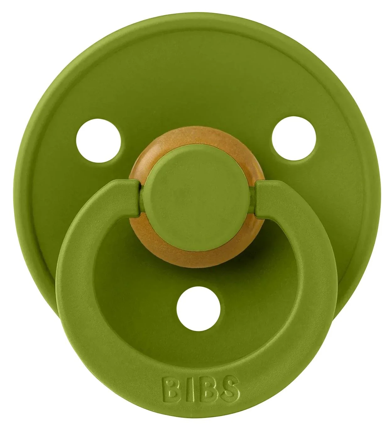 Suzeta rotunda din latex BIBS Colour Wasabi (18-36 luni) foto