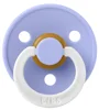 Suzeta rotunda fosforescenta din latex BIBS Colour Glow Hush (18-36 luni) foto