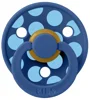 Suzeta rotunda din latex BIBS Studio Colour Polka dot Cornflower/Breeze (6-18 luni) foto