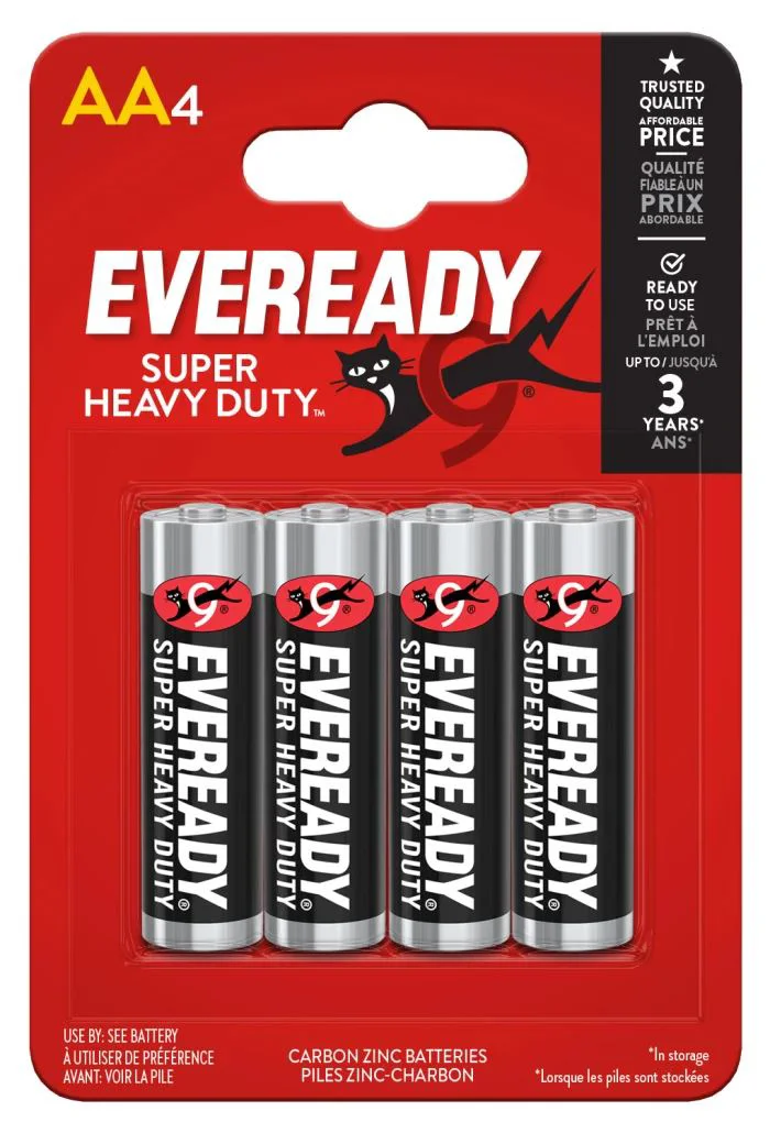 image for Baterii Eveready Alcaline AA, 4 buc. foto