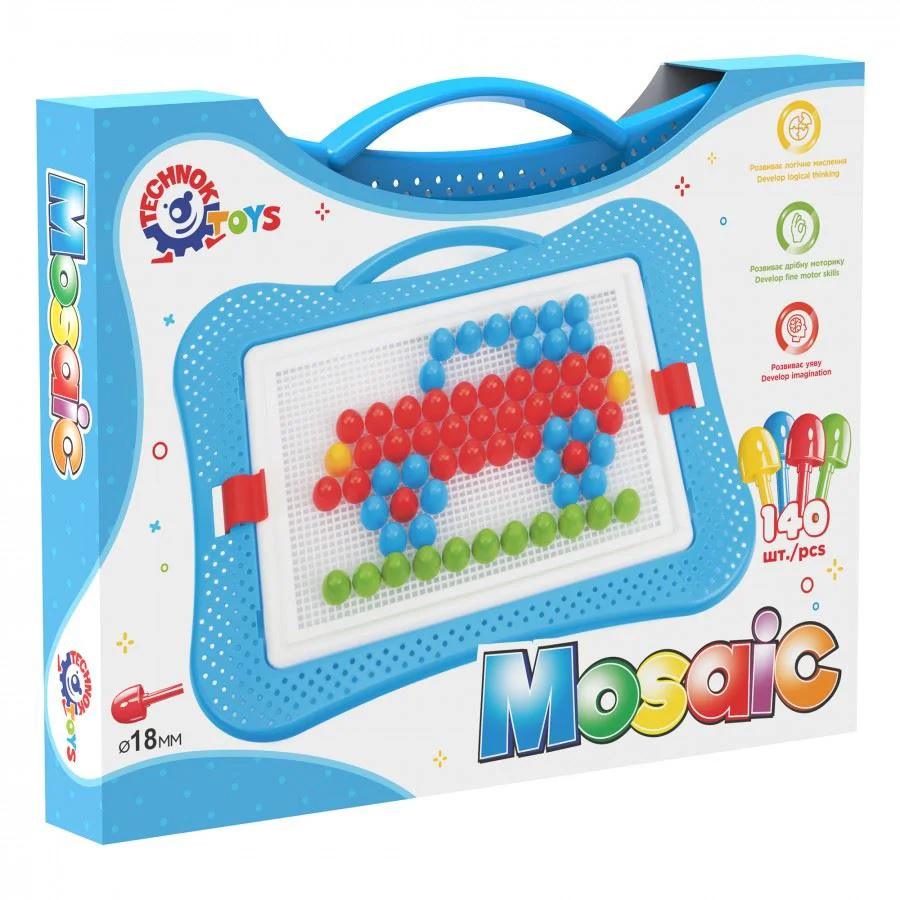 image for Мозаика 6 Technok Toys, 140 эл. foto